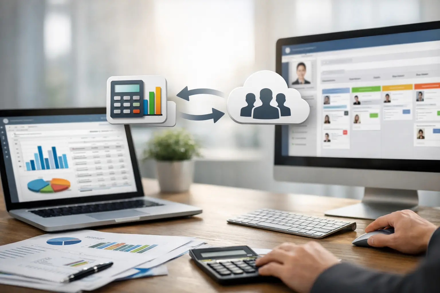 Integrare soft contabil cu CRM fără blocaje